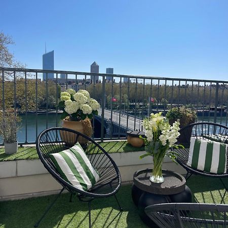 Apartamento Coeur De Lyon Avec Terrasse Et Jacuzzi Exterior foto