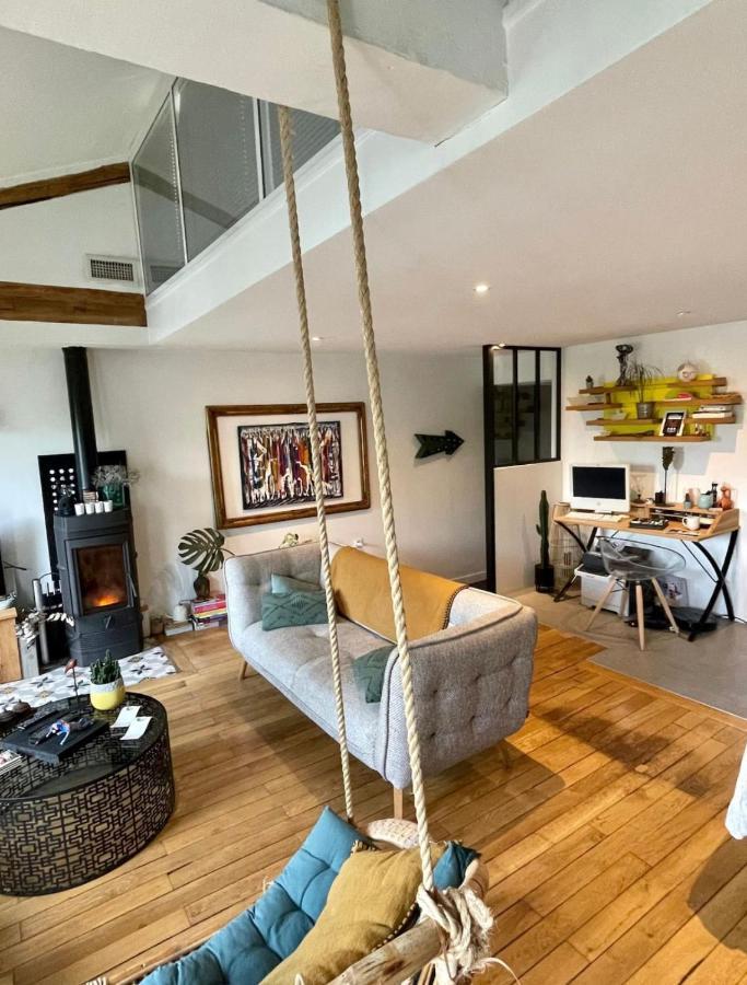 Apartamento Coeur De Lyon Avec Terrasse Et Jacuzzi Exterior foto