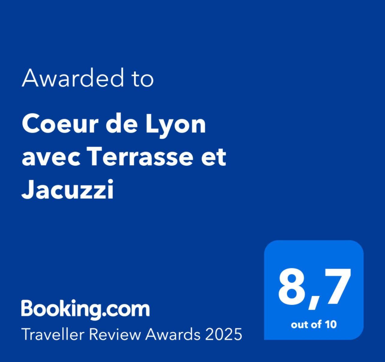 Apartamento Coeur De Lyon Avec Terrasse Et Jacuzzi Exterior foto